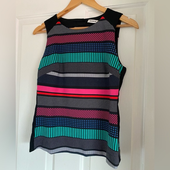 Marcs Bright Print Sleeveless Top - Picture 2 of 3